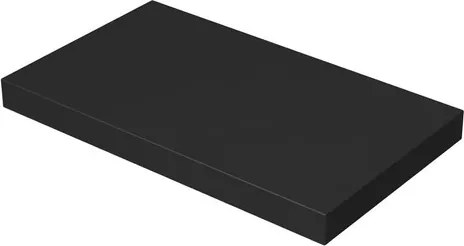 SAT Cube Way fedőlap 60x3,6x46 cm fekete matt CUBE3D46KD6036HP