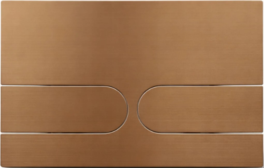 Öblítőgomb T3 Ro Acél arany Geberit Duofix Sigma UP320 UP720 wc-hez