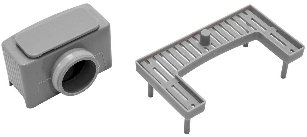 Lineáris lefolyó REA PURE NEO NICKEL BRUSH INOX 60