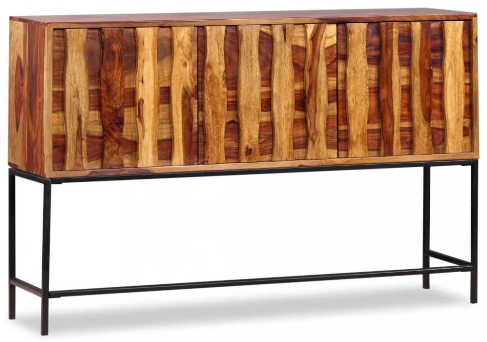 tömör akácfából tálaló 120 x 30 x 80 cm