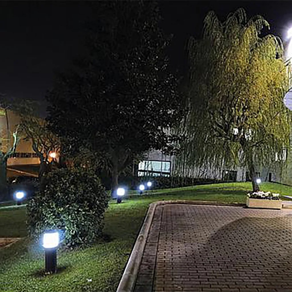 NOVOLUX 228B-G05X1A-04 OMO Modern Kültéri Állólámpa Antracit, Átlátszó E27 IP55