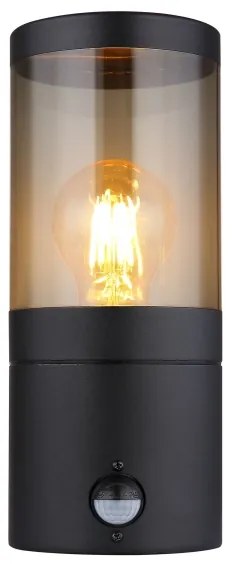 Globo 32014BSS-Kültéri fali lámpa érzékelővel XELOO 1xE27/60W/230V IP44