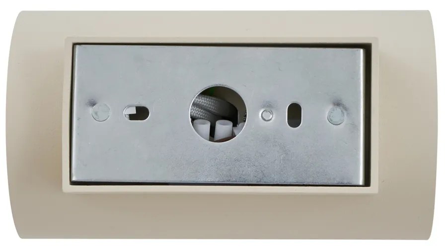 Modern bézs fali lámpa GU10 50 mm kerek 2-lámpás - Sandy