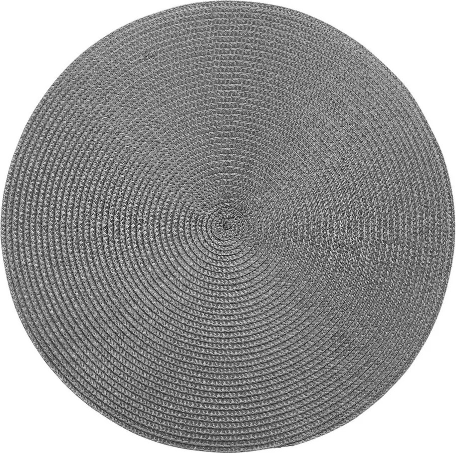 AMBIENTE étkezési alátét Ø38cm, sötétszürke