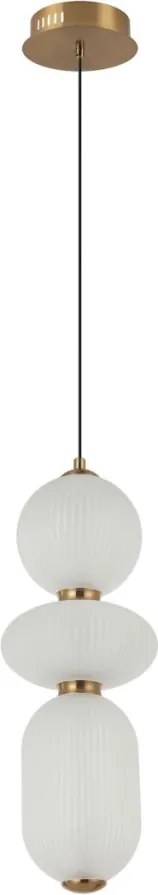 Italux Nico PND-8545-3-AB-WH Függőlámpa 1x15W/LED 3000K 1492lm IP20
