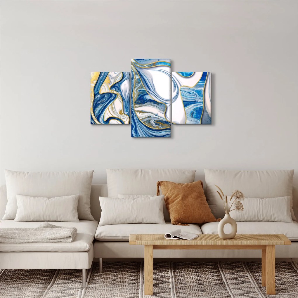 Kép - Márványhullámok (90x60 cm)