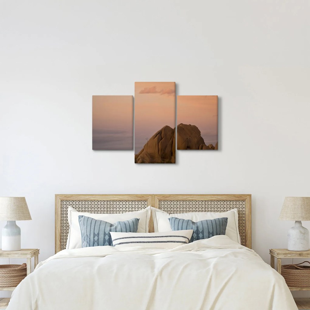 Naplemente a sziklákban (90x60 cm)