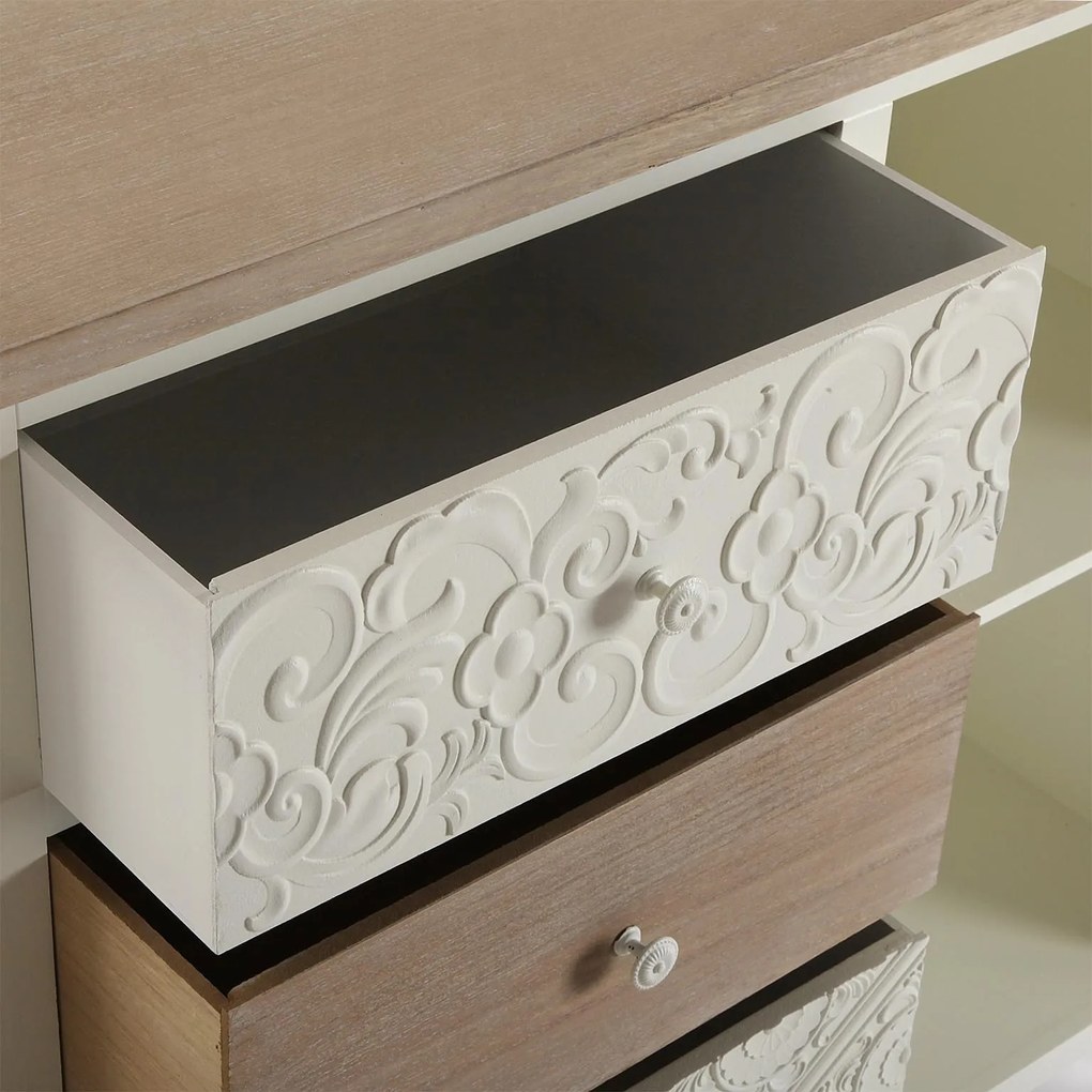 Vintage stílusú tálaló komód