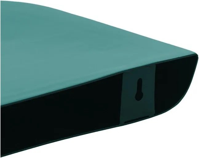 Türkiz fém fali polc 41 cm Adawa – Light &amp; Living