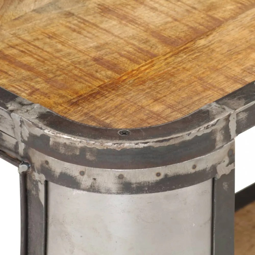 vidaXL tömör mangófa TV-szekrény 150 x 30 x 40 cm