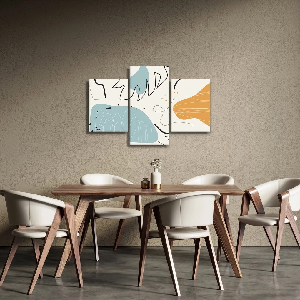 Kép - Levél illusztráció (90x60 cm)