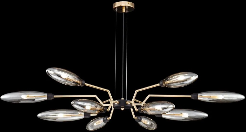 MAYTONI MOD012CL-12G VENTURA Modern Függesztett Lámpa Arany G9 IP20