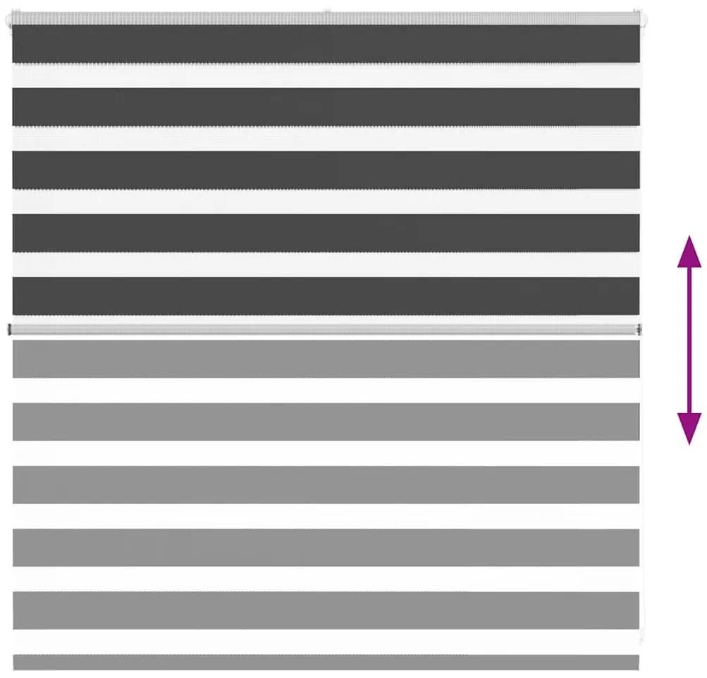 zebrafüggönnyel fekete szövetszélesség 145,9 cm poliészter