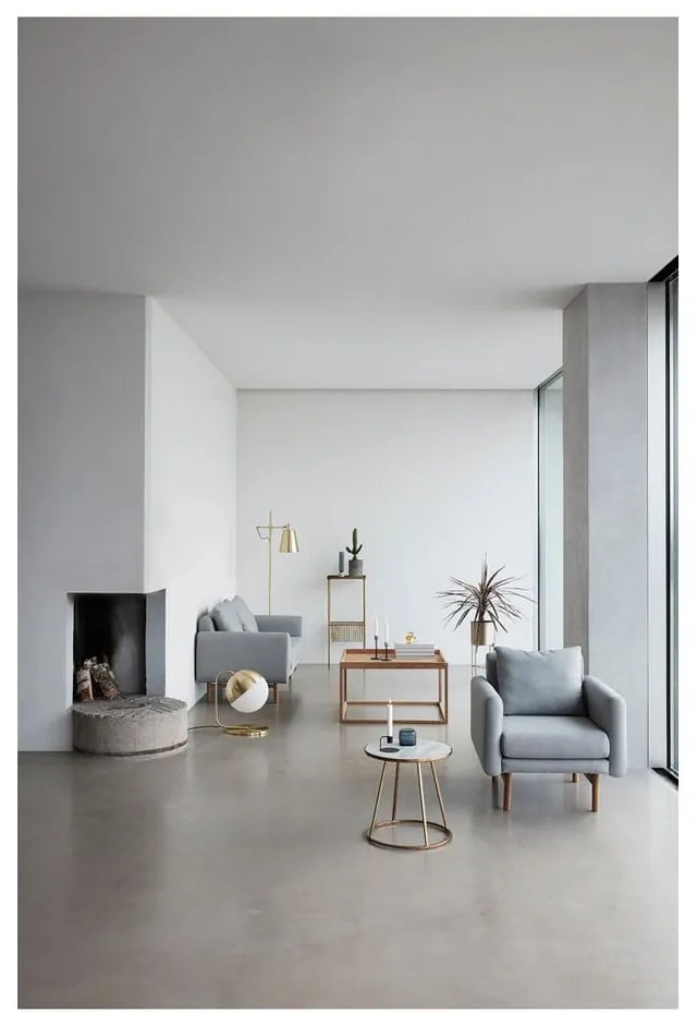 Gardo 2 db kaspó rézszínű lábszerkezettel - Hübsch