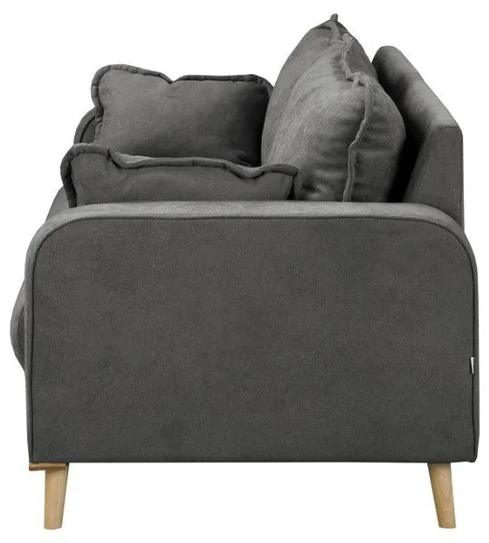 Sötétszürke kanapé 193 cm Beata – Ropez