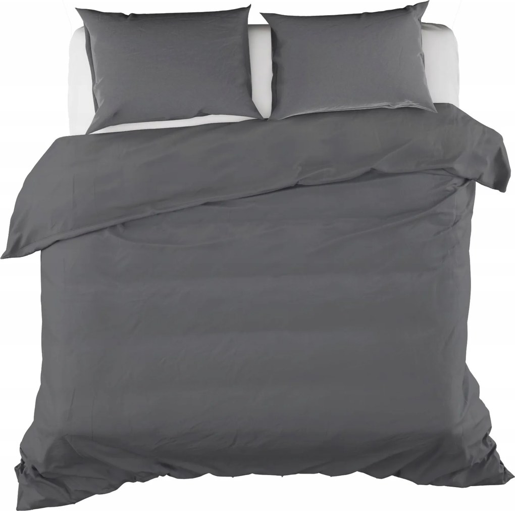 Ágynemű Garnitúra 160X200 Paplanhoz 2xPÁRNAHUZAT 70X80 Prémium Szatén Koney