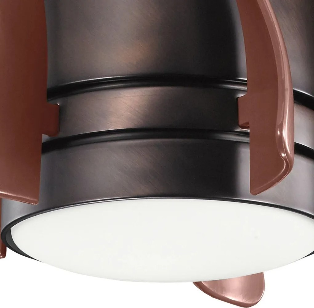 KICHLER KLF-TERNA-15-BB TERNA Ventilátoros lámpa Olajozott Bronz LED IP20