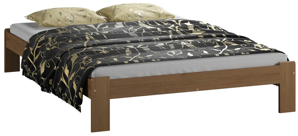 Fa ágy 120x200 Adéla tölgy