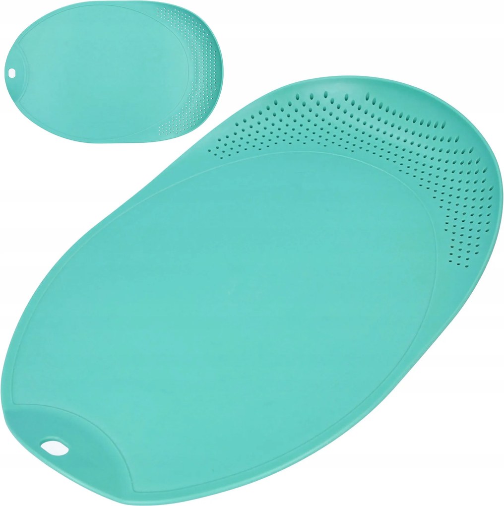 Vágódeszka csepegtetővel műanyag konyhai