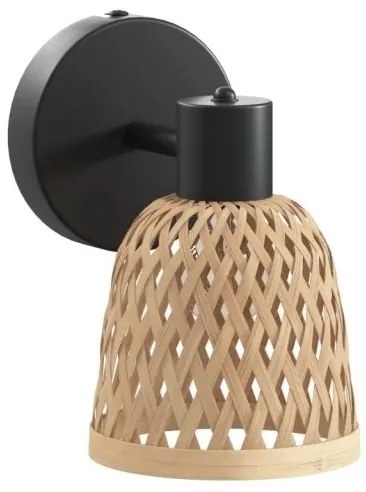 Atmosphera - LIO fali spotlámpa 1xE14/25W/230V bambusz