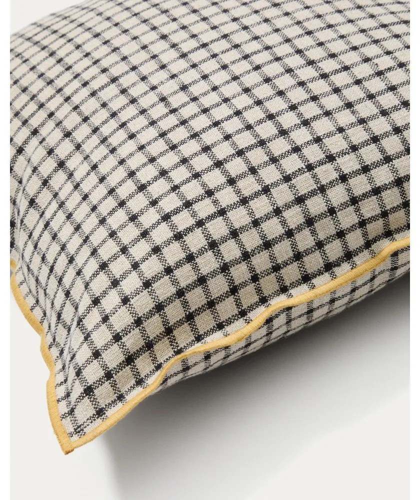 Lenkeverék párnahuzat 45x45 cm Airi – Kave Home