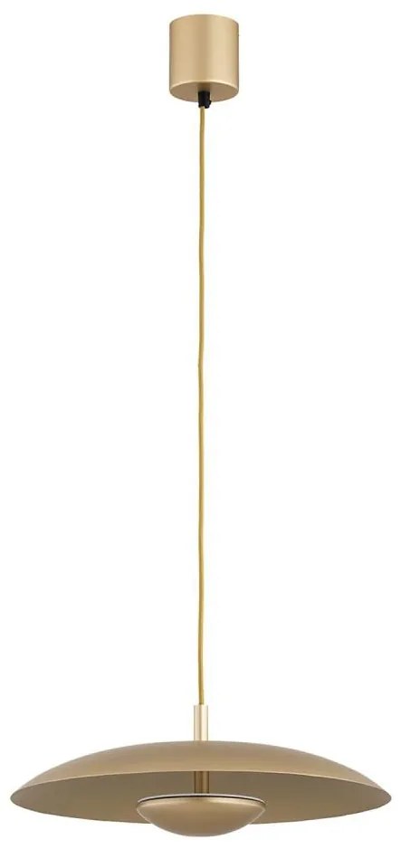 Argon 8869 - BOLTON LED csillár kábellel LED/12,5W/230V 3000K arany