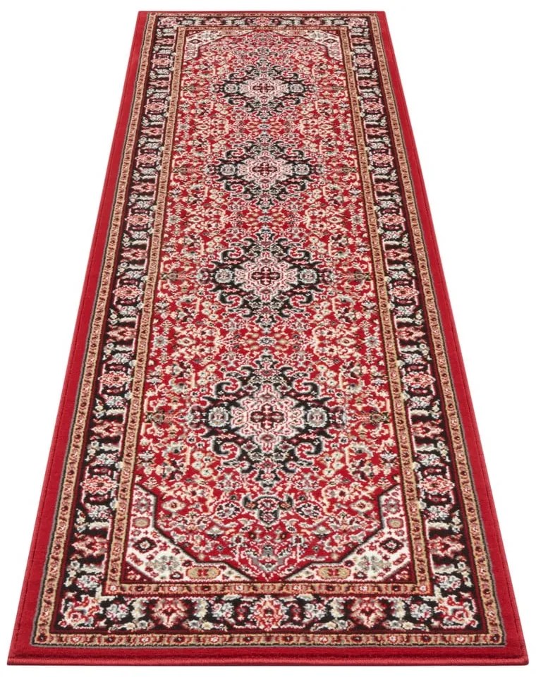 Skazar Isfahan piros futószőnyeg, 80 x 250 cm - Nouristan