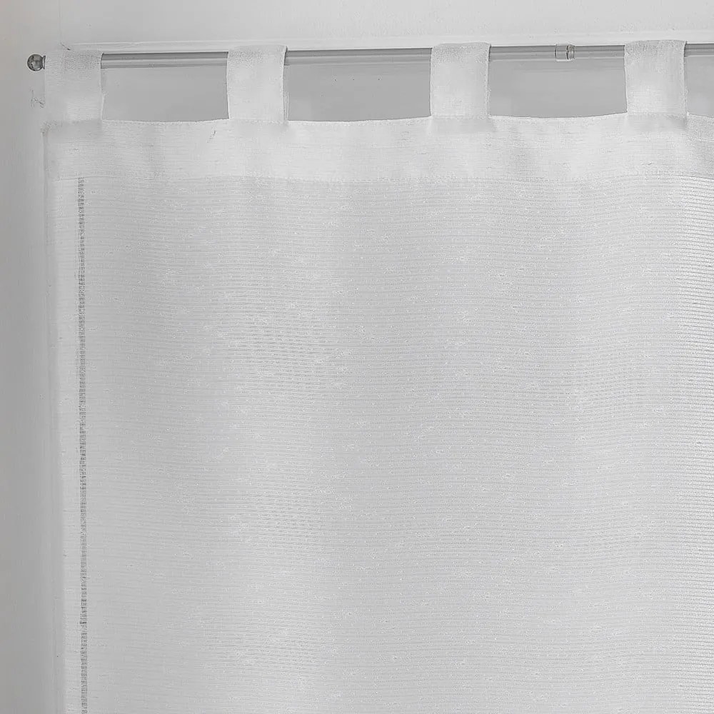 Fehér átlátszó függöny szett 2 db-os 60x90 cm Dandy – douceur d'intérieur