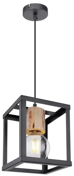 Globo 15476H - Csillár zsinóron HAGAR 1xE27/60W/230V