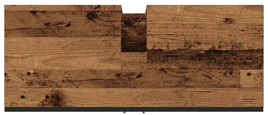 antik fa színű mosdószekrény 80 x 30 x 60 cm