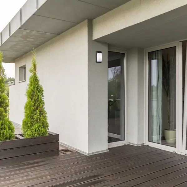 Rabalux 7796 - Kültéri fali lámpa OPOLE 1xE27/12W/230V IP65