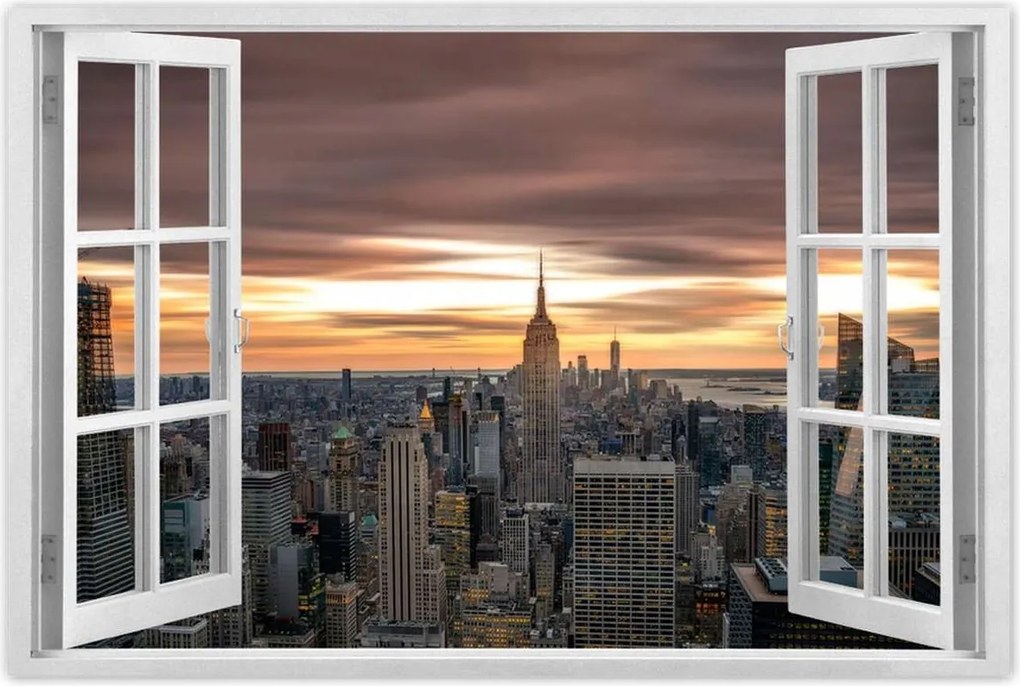 Poszterek 120x80 New York felülnézet