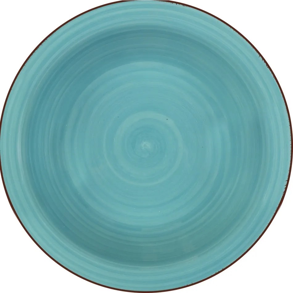 Lamart LT9094 kerámia mély tányér Happy, átmérő21,5 cm, kék