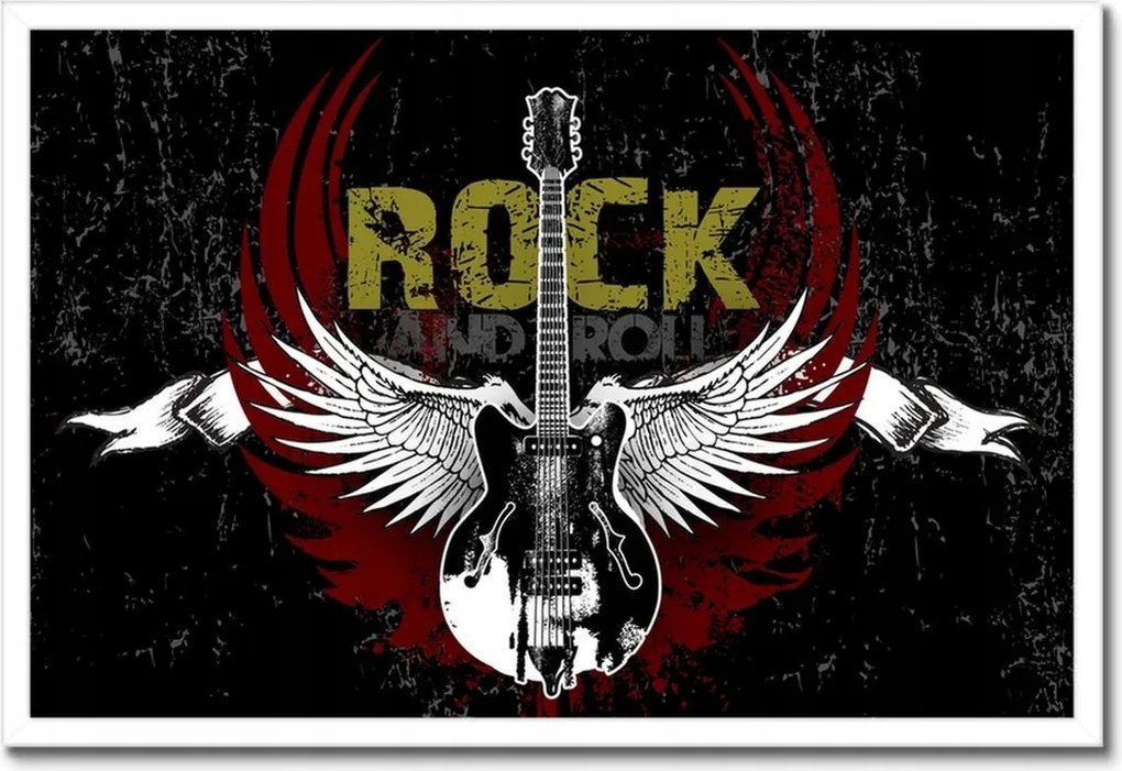 Poszterek keretben 60x40 RockAndRoll