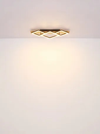 Globo 67294D3 Mennyezeti lámpa fém fekete matt, MDF fa sötét, műanyag fekete matt, műanyag fehér, HxSzxM: 820x310x85mm, LED 30W 230V, 3350lm forrás, 1700lm kimenet, 3000K