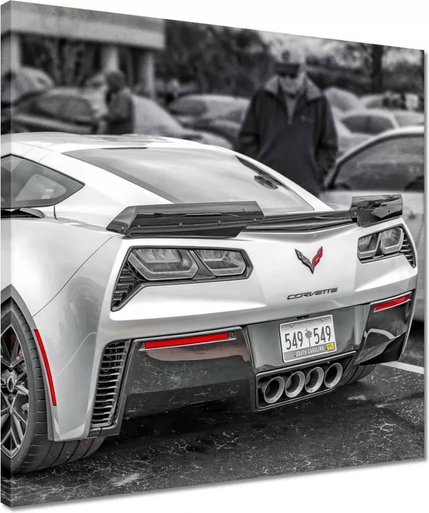Vászonkép 40x40 Corvette Sport Car