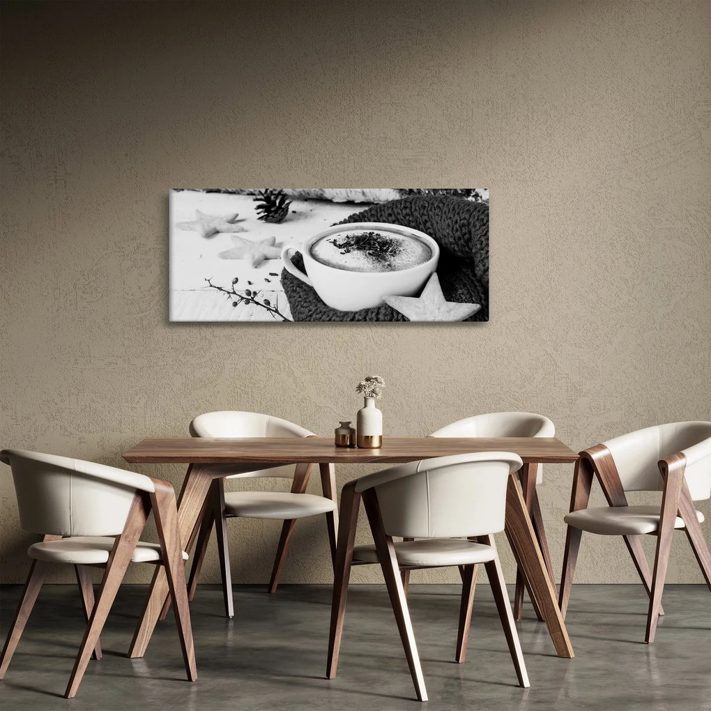 Kép - Téli cappuccino (120x50 cm)