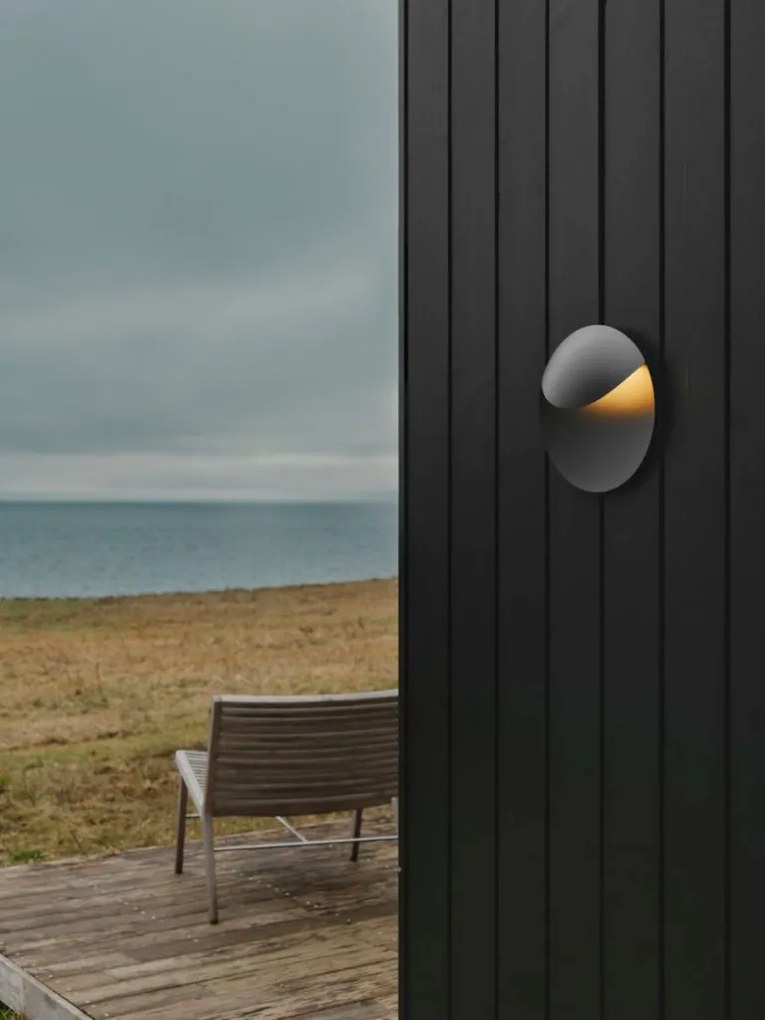 NORDLUX 2418251003 VALOPIN Modern Kültéri Fali Lámpa Fekete LED IP54