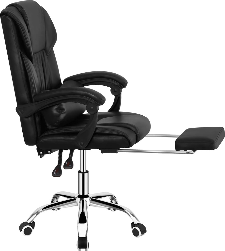 Irodai szék, fekete textilbőr, ARNAUD 2 NEW