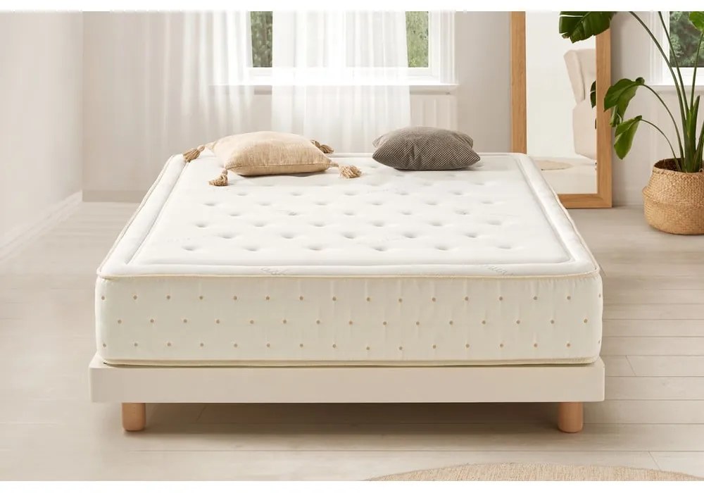 Kemény-közepes keménységű kétoldalas hab matrac 180x200 cm Premium Cashmere – Moonia