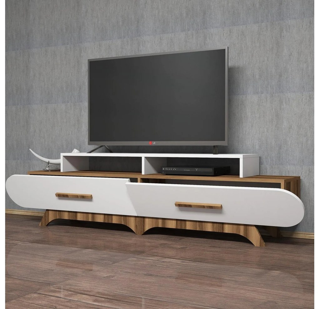 TV asztal/szekrény Florian (dió + antracit). 1088857