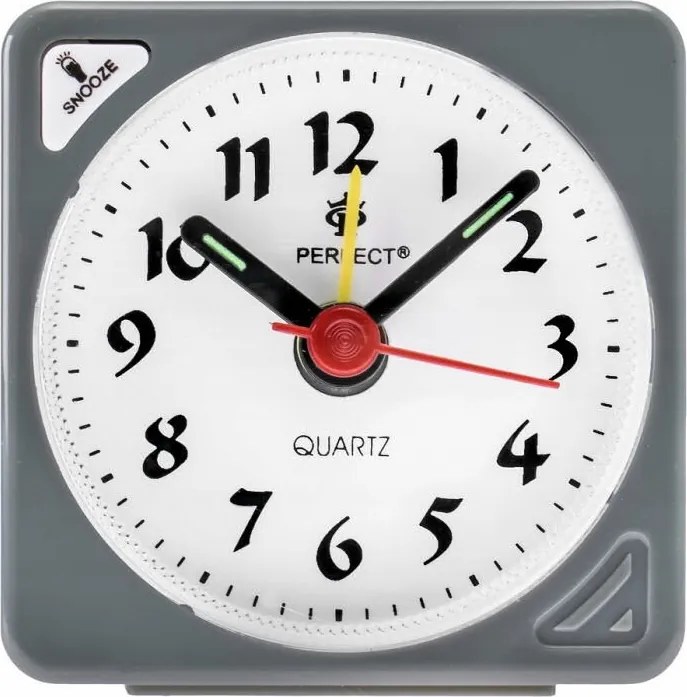 Kvarc Ébresztőóra Perfect Snooze RE03 Szürke