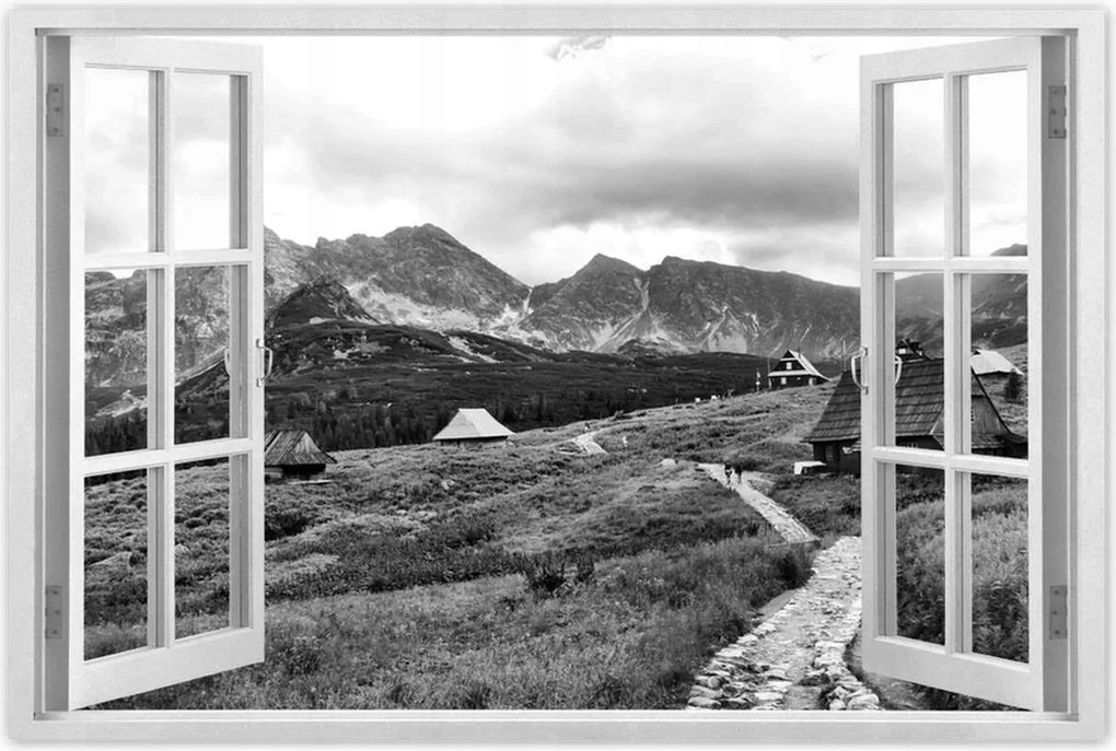 Poszterek 90x60 Tátra Lengyel hegyek Kilátás