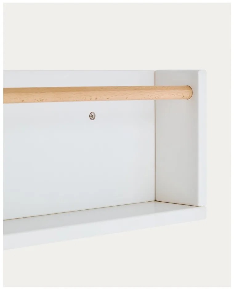Fehér bükkfa gyerek polc 64 cm Shantal – Kave Home