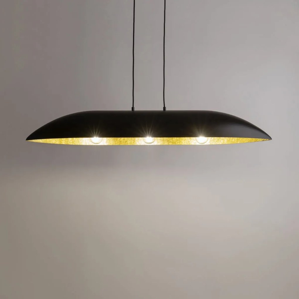 Sigma lighting modern függeszték gondola fekete arany sig40632