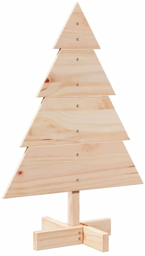 tömör fenyő karácsonyfa-dekoráció 70 cm
