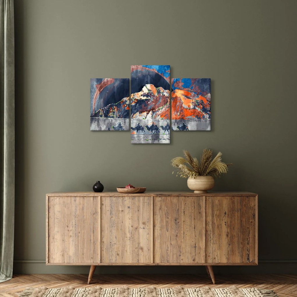 Kép - A sweathouse-ok illusztrációja (90x60 cm)