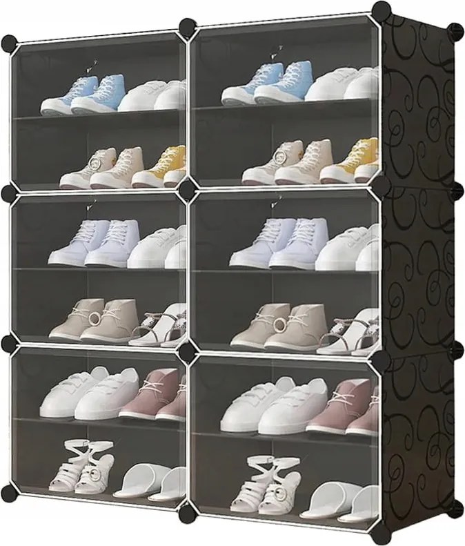 Moduláris cipősszekrény 12 szint