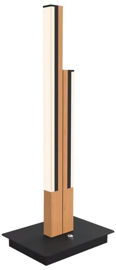 Wofi 8031-206 - PALERMO LED asztali lámpa LED/10,5W/230V kaucsukfa