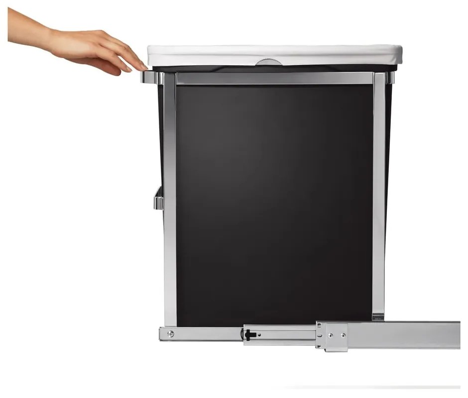 Műanyag szemetes 30 l - simplehuman